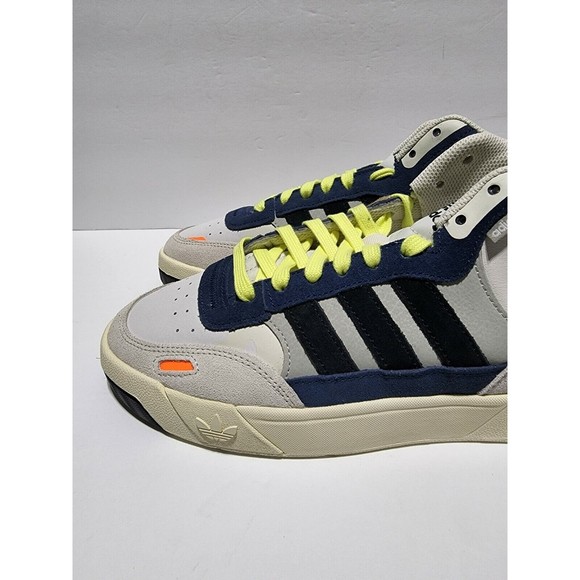 Adidas Originals Post UP Cloud White Navy Blue  Basketball Shoes H00173 Size 8.5 - Picture 5 of 12